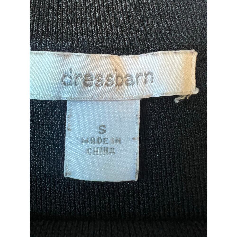 Women's Dress Barn Size Small Black Sleeveless Sweater, Shell, Top, Scoop Neck - Picture 2 of 5